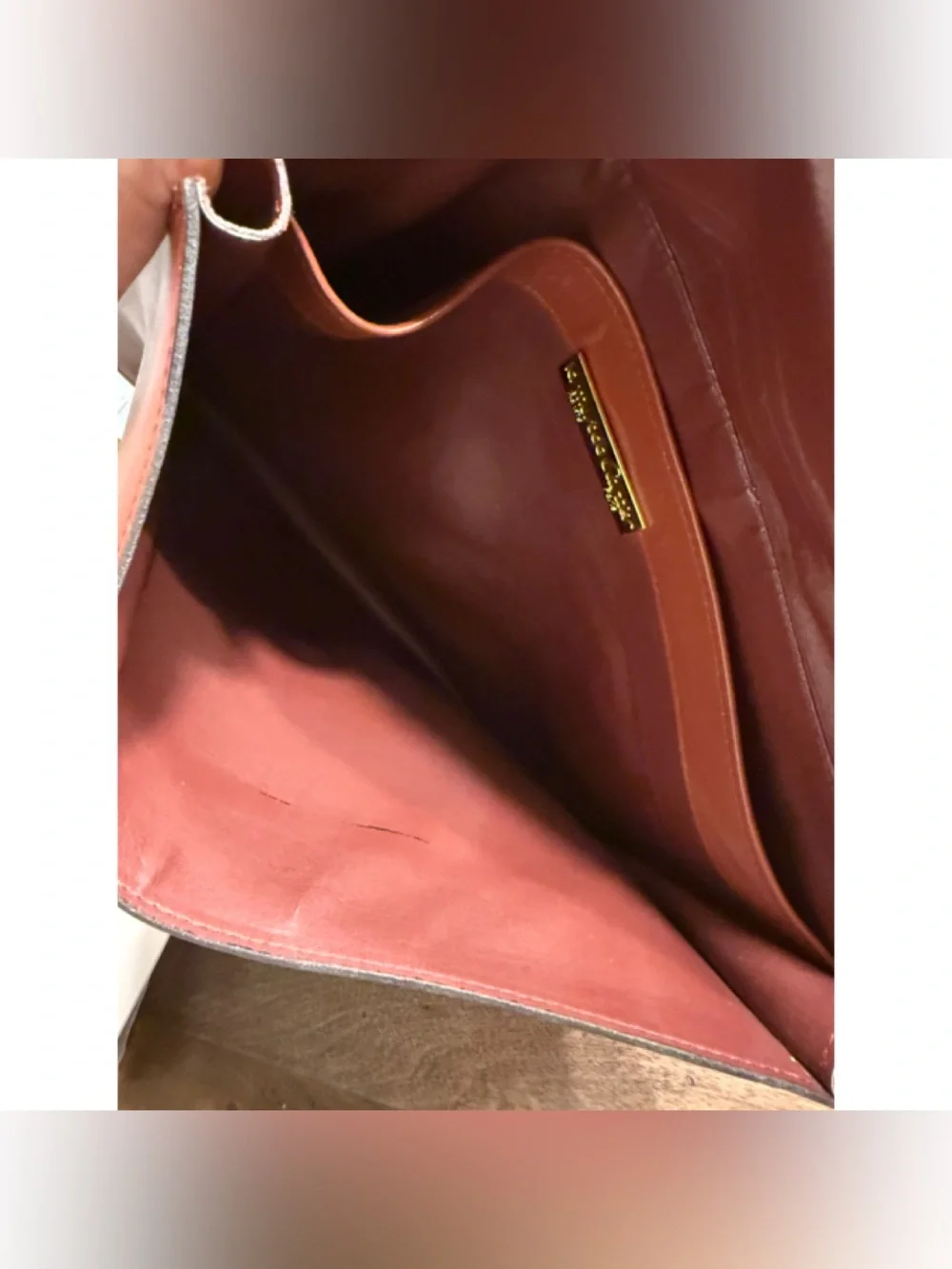 ✨$1610 Vintage Cartier Clutch Bag Portfolio Document Laptop iPad Case